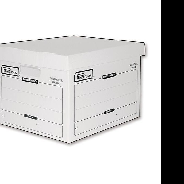 CAJA ARCHIVO PLAST. CTA PRINT. 108 38.5X31X25CM. E.10